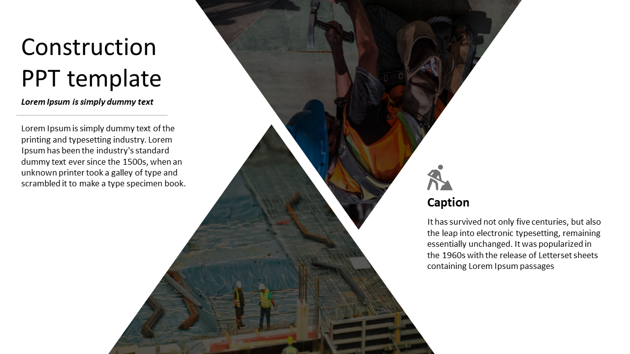 Free - Get Modern and Predesigned Construction PPT Templates
